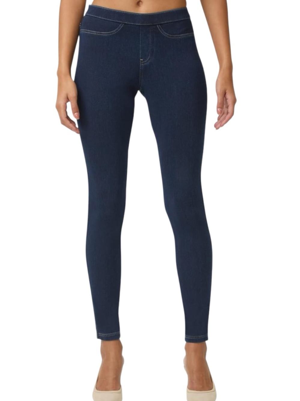 No Nonsense Dark Blue Jegging Leggings Slim Fit 36” waist size XL